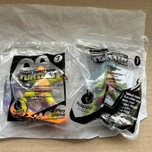 2/$40 McDonald's TMNT Teenage Mutant Ninja Turtles Michelangelo Leonardo
